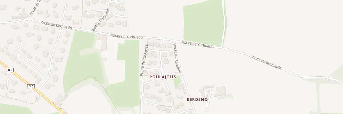 Plan du 9 Rue du Roi Arthur à Louannec