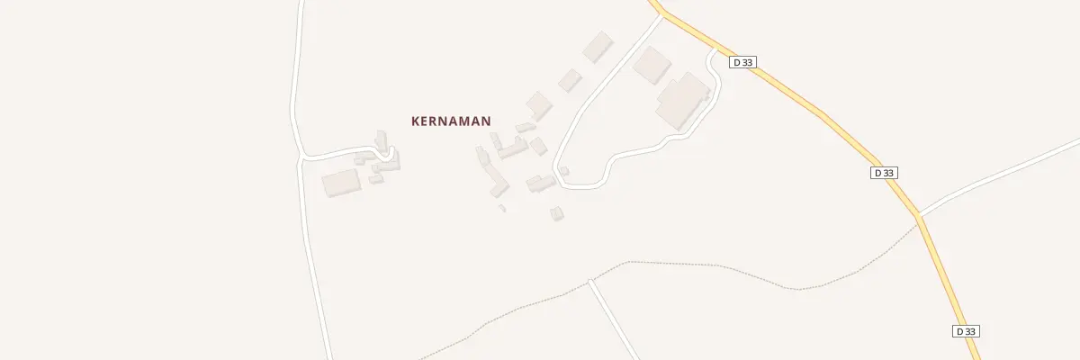 Plan du 2 Kernaman à Trégrom
