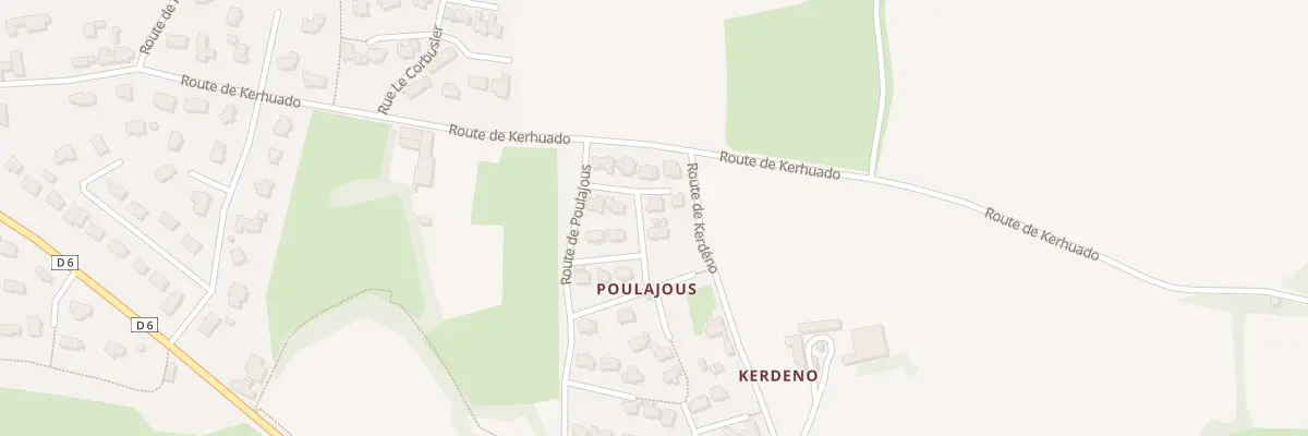 Plan du 11 Rue du Roi Arthur à Louannec