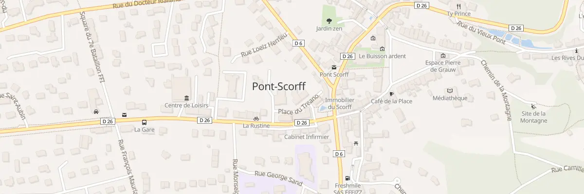 Plan du 5 Pl du Treano à Pont-Scorff