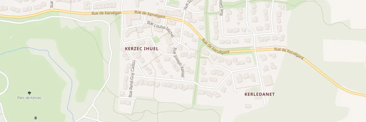 Plan du 4 Sq Pierre Loti à Quéven