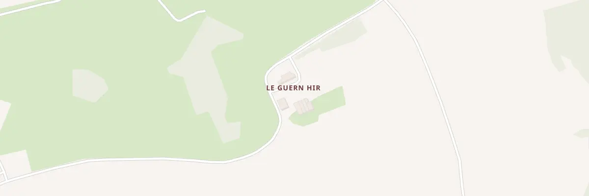 Plan du 1 Le Guern Hir à Duault
