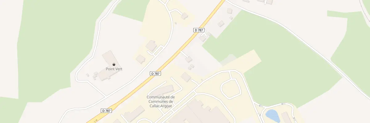Plan du 1 Saint Trefin à Callac