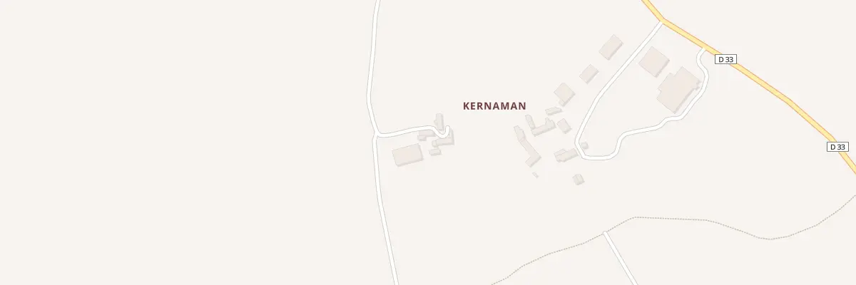 Plan du 1 Kernaman à Trégrom