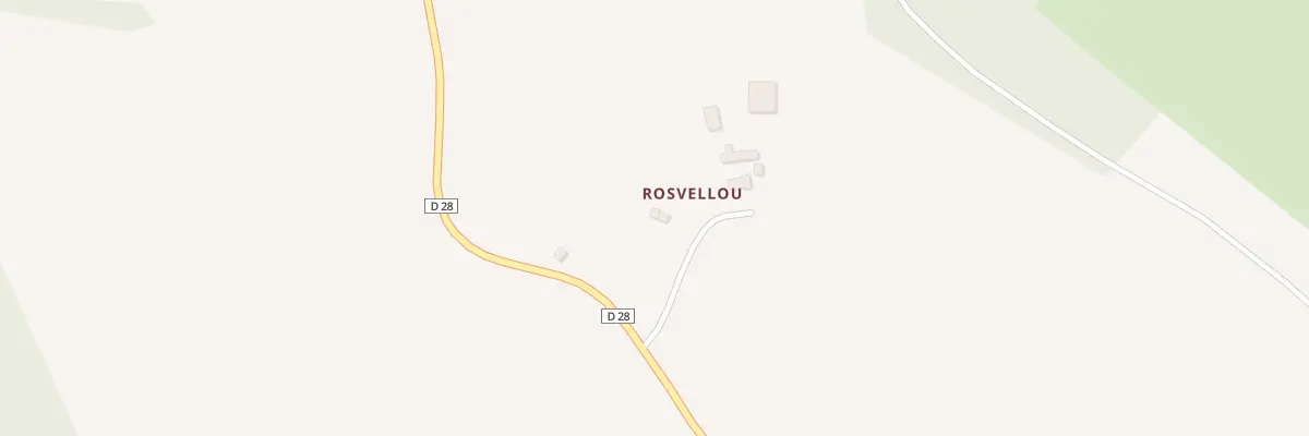 Plan du 2 Rosvellou à Saint-Servais
