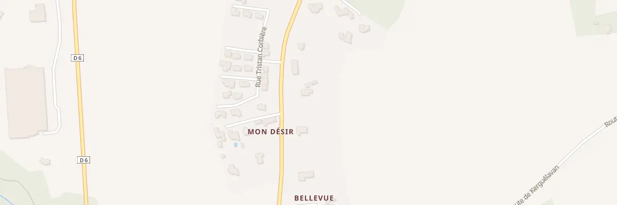 Plan du 5015 Rte de Kerdual à Pont-Scorff