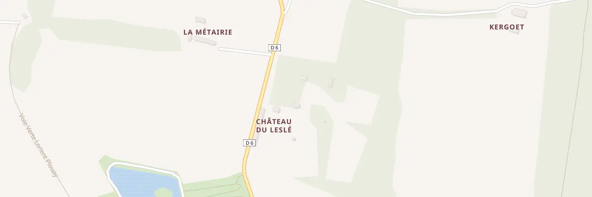 Plan du 4 Rte d’Arzano à Pont-Scorff