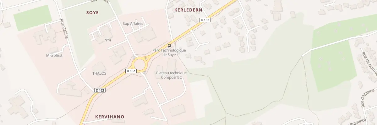 Plan du 3 Imp Dupuy de Lôme à Ploemeur