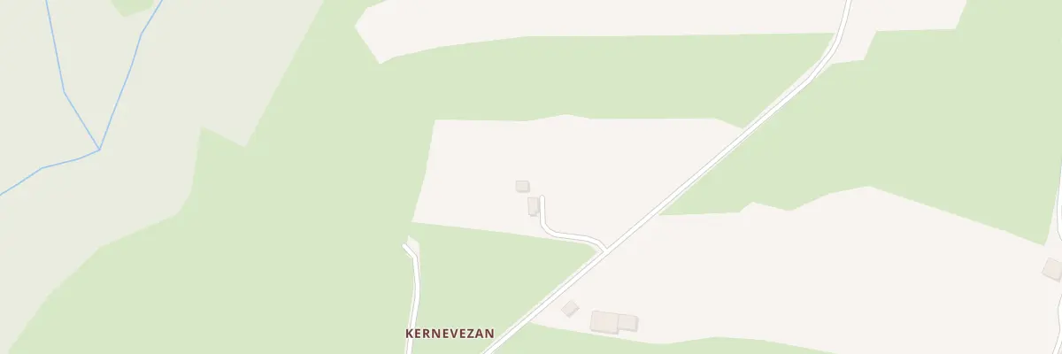 Plan du 7 Kernevezan à Callac