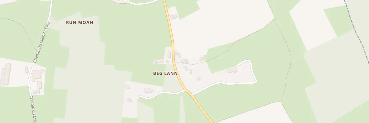Plan du 13 Guerrien à Loc-Envel