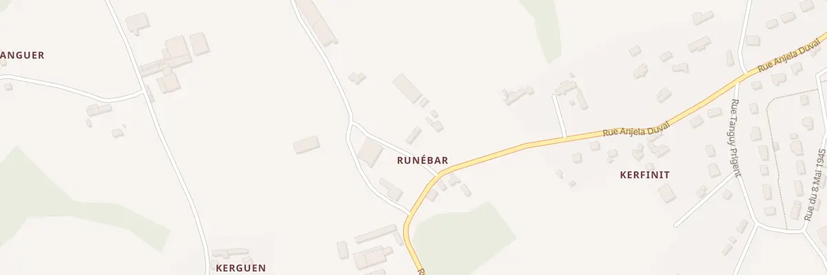 Plan du 5091 Runeber à Tonquédec