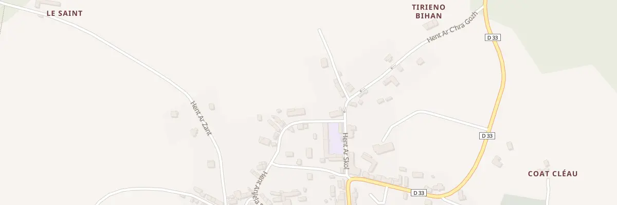 Plan du 4 Rue Angela Duval à Trégrom