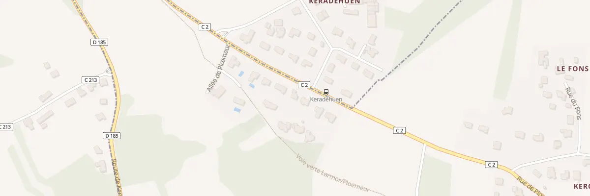 Plan du 110 Rue de Ploemeur à Larmor-Plage