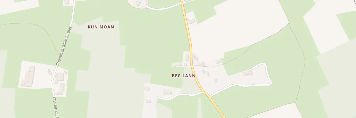 Plan du 4 Guerrien à Loc-Envel