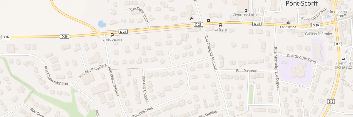 Plan du 7 Rue des Bruyères à Pont-Scorff