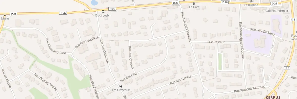 Plan du 12 Rue des Bruyères à Pont-Scorff