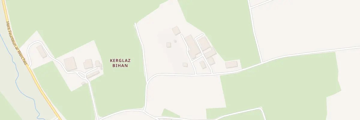 Plan du 5 Kerglas Bras à La Chapelle-Neuve