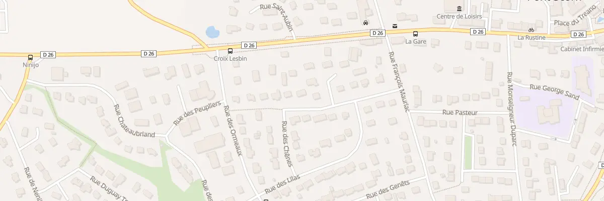 Plan du 11 Rue des Bruyères à Pont-Scorff