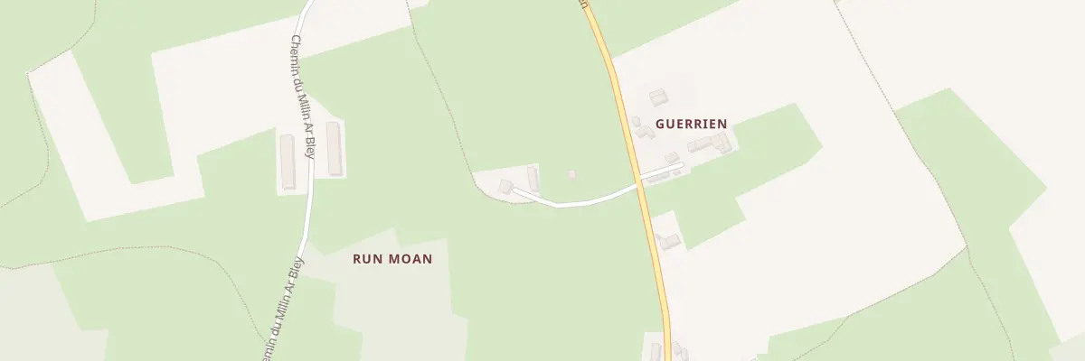 Plan du 5089 Guerrien à Loc-Envel