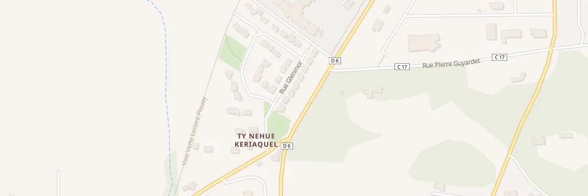 Plan du 6 Rue Glenmor à Pont-Scorff