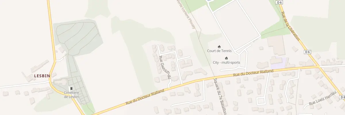 Plan du 9 Rue Gwinizh-du à Pont-Scorff