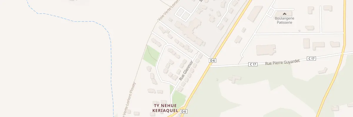 Plan du 7 Rue Glenmor à Pont-Scorff