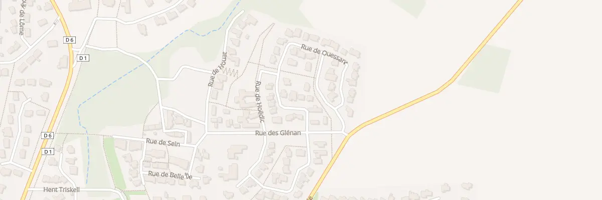 Plan du 25 Rue de Ouessant à Quéven