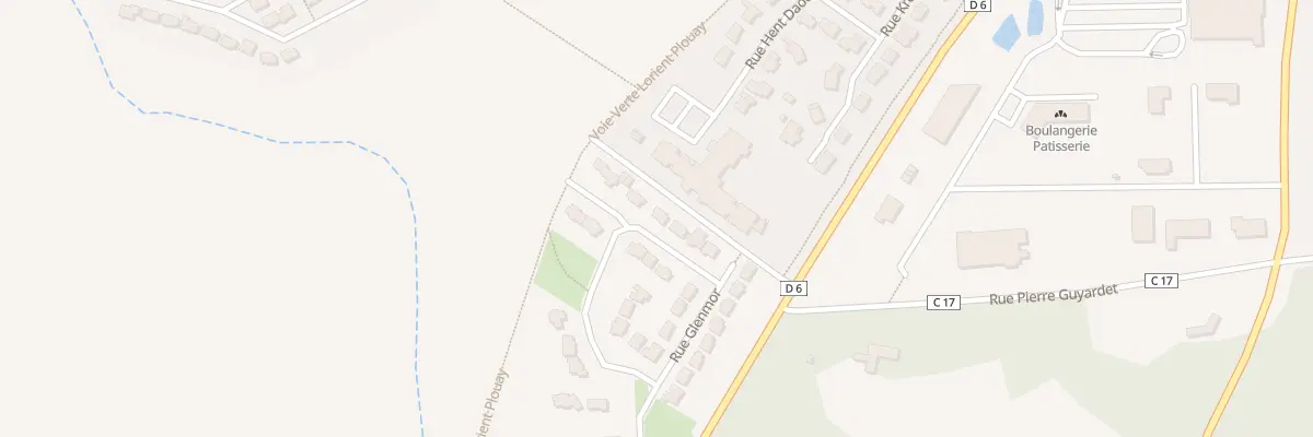 Plan du 24 Rue Glenmor à Pont-Scorff