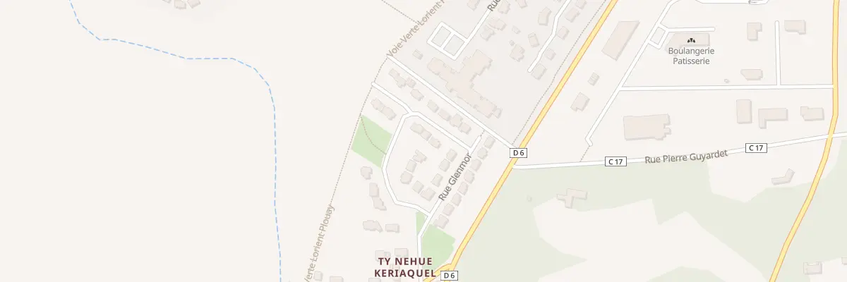 Plan du 9 Rue Glenmor à Pont-Scorff
