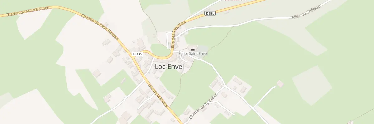 Plan du 3 Imp des Lilas à Loc-Envel