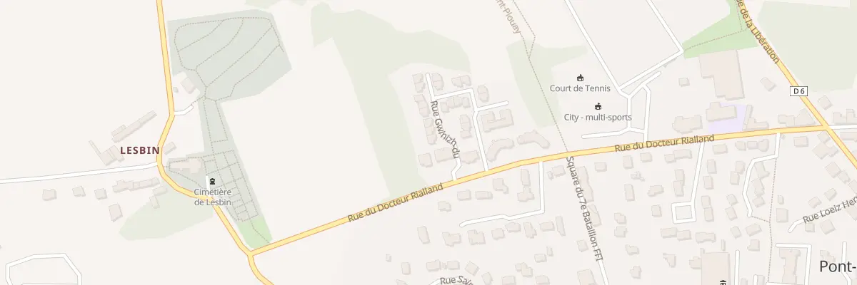 Plan du 32 Rue Gwinizh-du à Pont-Scorff