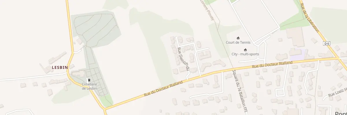 Plan du 28 Rue Gwinizh-du à Pont-Scorff
