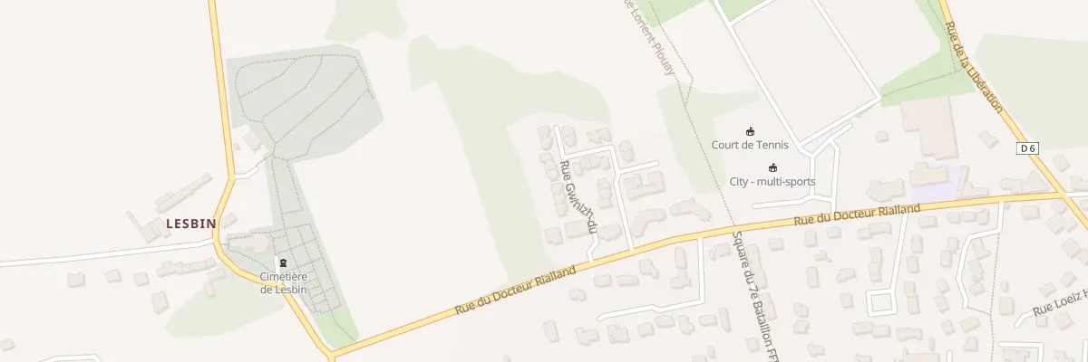 Plan du 26 Rue Gwinizh-du à Pont-Scorff
