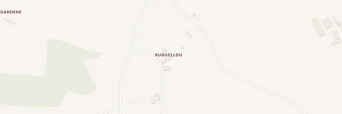Plan du 2 Ruguello à Trégrom