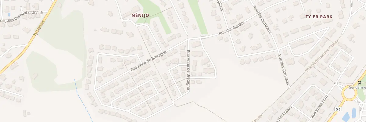 Plan du 15 Rue Simone Veil à Pont-Scorff