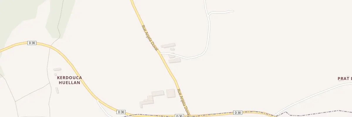 Plan du 5127 Kerdouca à Tonquédec
