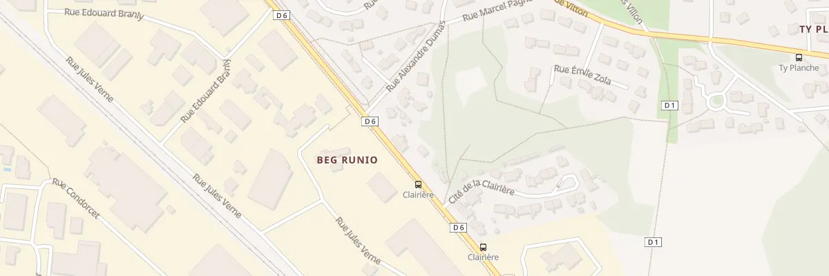 Plan du 9 Rue Pierre Mendès-France à Quéven