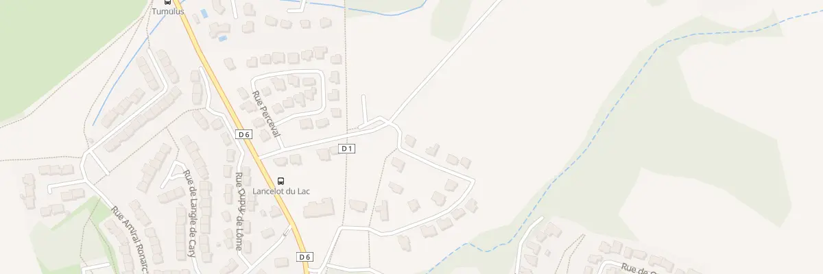 Plan du 2 Rue Fontaine de Barenton à Quéven