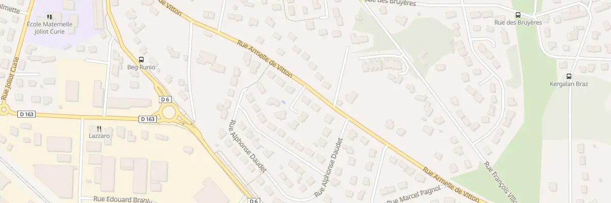 Plan du 26 Rue de Kerdual à Quéven