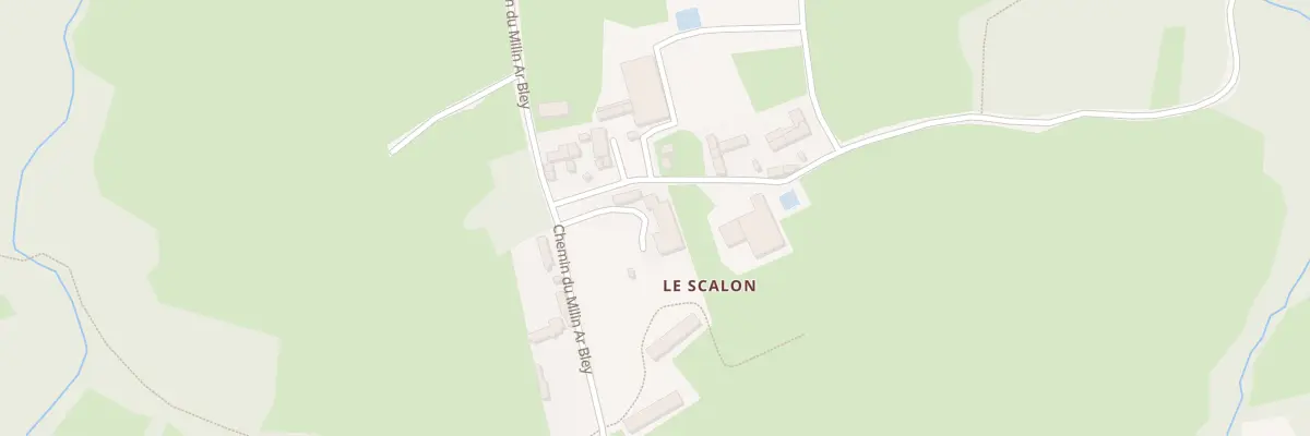 Plan du 10 Le Scalon à Plougonver