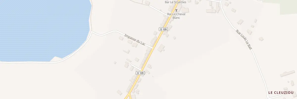Plan du 36 Rue Albert St Jalmes à Priziac