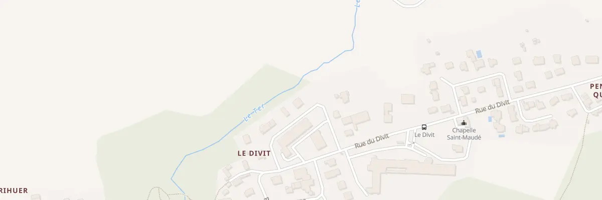 Plan du 11 Rue de la Source à Ploemeur