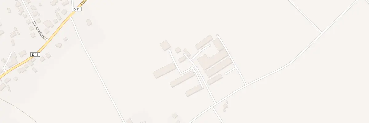 Plan du 1 Ker Avel à Maël-Carhaix