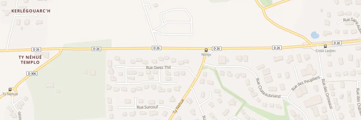Plan du 4 Rue Gwez Thil à Pont-Scorff