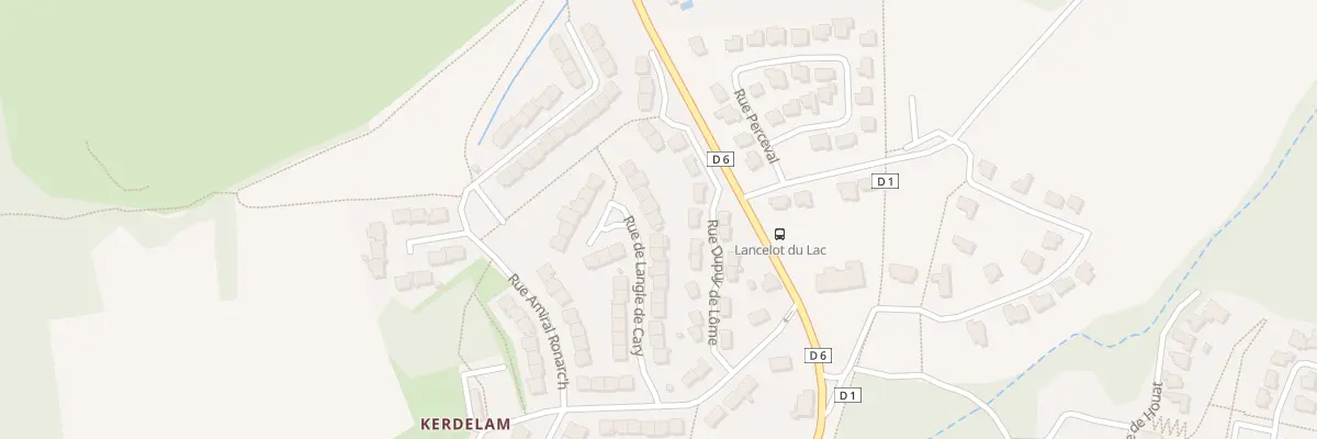 Plan du 20 Rue de Langle de Cary à Quéven
