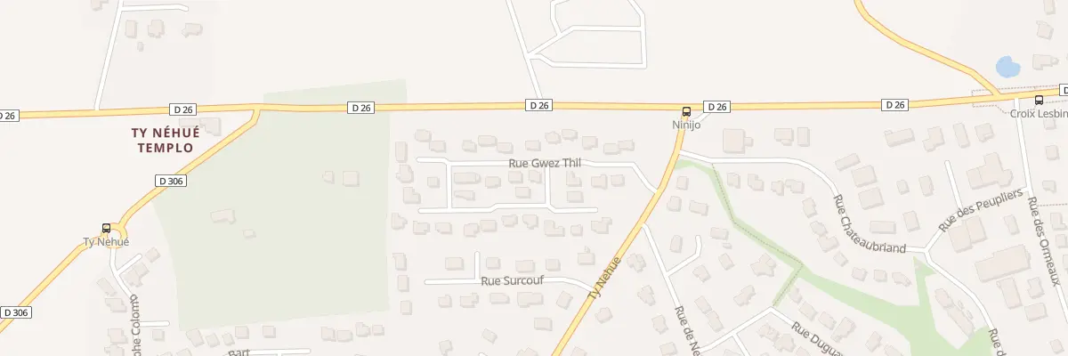 Plan du 7 Rue Gwez Thil à Pont-Scorff