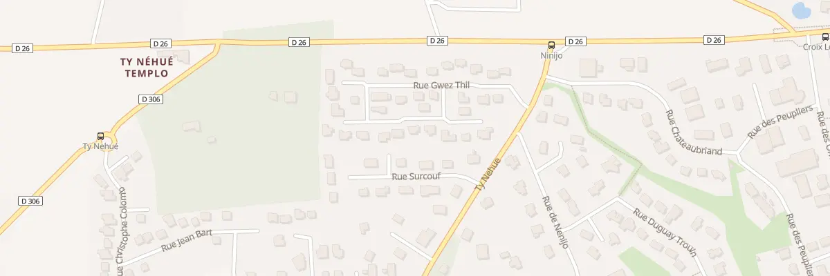 Plan du 42 Rue Gwez Thil à Pont-Scorff