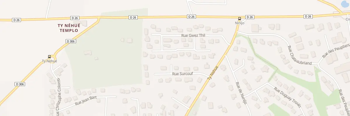 Plan du 40 Rue Gwez Thil à Pont-Scorff