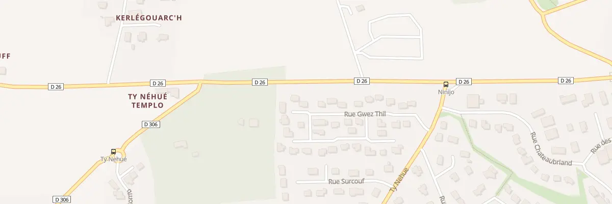 Plan du 20 Rue Gwez Thil à Pont-Scorff