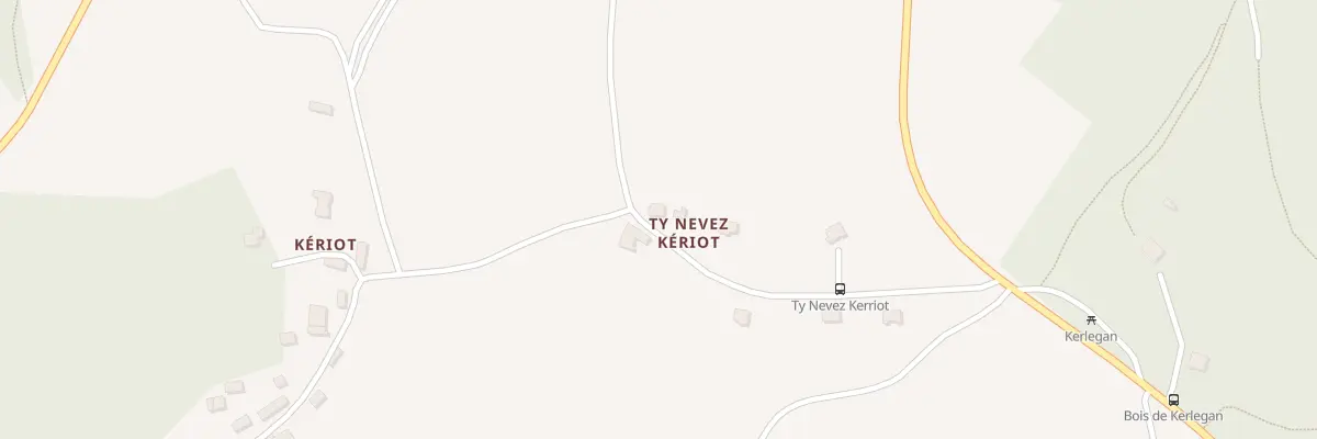 Plan du 191 Ty Nevez Keryot à Guilligomarc’h